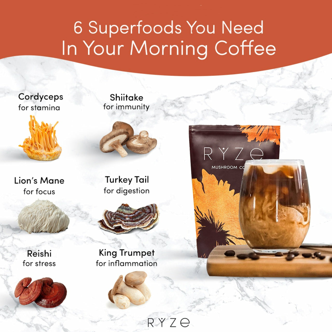 Mushroom Coffee 30 Servings